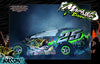 'Bassin' Customizable Decal Skin Kit Fits Excelerate Mudboss Body #XCE-0500 Graphics Wrap | Darkside Studio Arts LLC.