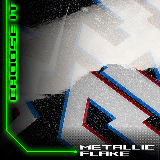 Metallic Flake Finish Add-On (+$24.95) (Purchasing this add-on will apply a candy-apple metallic flake finish to your product) | Darkside Studio Arts LLC.