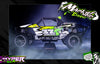 'Hyper' Themed Wrap Fits Kraken RC® | SX5 Sidewinder | TSK | TSK-b | Vekta.5 | Vesla.5 | Darkside Studio Arts LLC.