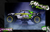 'Hyper' Themed Graphics Skin Kit Fits Losi® | Desert Buggy XL | Desert Buggy XL 2.0 | Desert Buggy XL-E | Desert Buggy XL-E 2.0 | Darkside Studio Arts LLC.
