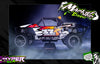'Hyper' Themed Wrap Fits Kraken RC® | SX5 Sidewinder | TSK | TSK-b | Vekta.5 | Vesla.5 | Darkside Studio Arts LLC.