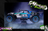 'Hyper' Themed Graphics Skin Kit Fits Losi® | Desert Buggy XL | Desert Buggy XL 2.0 | Desert Buggy XL-E | Desert Buggy XL-E 2.0 | Darkside Studio Arts LLC.