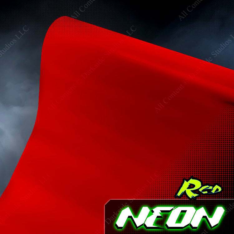 Add-On -Rider Number Cut-Out Overlay- ( Neon Red ) | Darkside Studio Arts LLC.