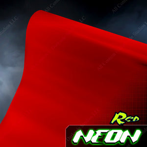 Add-On -Rider Number Cut-Out Overlay- ( Neon Red ) - Darkside Studio Arts LLC.