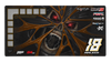'The Demons Within' Premium RC Pit / Work Mat – Customizable, Rollable, Rubber non-slip base, Polyester Top, Stitched Edges | Darkside Studio Arts LLC - 3