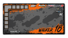 'Splatter' Premium RC Pit / Work Mat – Customizable, Rollable, Rubber non-slip base, Polyester Top, Stitched Edges | Darkside Studio Arts LLC - 5