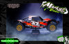 'Series 1X' Themed Graphics Kit Fits Losi® 5IVE-T Series | Losi® 5IVE-T 1.0 | Losi® 5IVE-TE 3.0 | 30° North Big Flex Body | King Motor | Rovan | Darkside Studio Arts LLC.