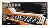 'Finish Line' Premium RC Pit / Work Mat – Customizable, Rollable, Rubber non-slip base, Polyester Top, Stitched Edges | Darkside Studio Arts LLC - 6