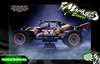 'Series 5X' Themed Graphics Skin Kit Fits Losi® | Desert Buggy XL | Desert Buggy XL 2.0 | Desert Buggy XL-E | Desert Buggy XL-E 2.0 | Darkside Studio Arts LLC.