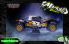 'Series 2X' Themed Graphics Kit Fits 30° North Big Flex Body | Losi® 5IVE-T | King Motor | Rovan | Darkside Studio Arts LLC.