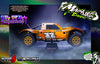 'Str8 Chrome' Themed Graphics Kit Fits 30° North Big Flex Body | Losi® 5IVE-T | King Motor | Rovan | Darkside Studio Arts LLC.