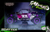 'Scatter' Themed Wrap Fits Kraken RC® | SX5 Sidewinder | TSK | TSK-b | Vekta.5 | Vesla.5 | Darkside Studio Arts LLC.