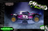 'Series 2X' Themed Graphics Kit Fits 30° North Big Flex Body | Losi® 5IVE-T | King Motor | Rovan | Darkside Studio Arts LLC.