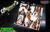 'Neon Series I' High Vis Neon Customizable Decal Skin Kit For GT Bodies Series Bandit, Mini-B, Mudboss, Late Model, Hackfab EDM - Darkside Studio Arts LLC.