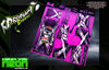 'Neon Series III' High Vis Fluorescent Customizable Decal Skin Kit Fits Excelerate Mudboss Body #XCE-0500 Graphics Wrap | Darkside Studio Arts LLC.