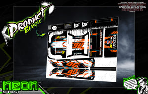 'Neon Series I' High Vis Fluorescent Customizable Wrap Skin Graphics Fits Shark RC SR10 Models Ninja, Smokescreen, Knockout, Mafia - Darkside Studio Arts LLC.