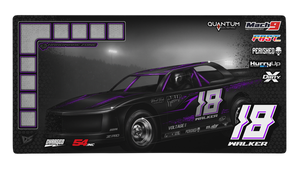 'Street Stock Series' Premium RC Pit / Work Mat – Customizable, Rollab ...