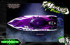 'Series 4X' Themed Graphics Skin Kit Fits Pro Boat Jetstream Recoil Veles Impulse Shockwave Sonicwake Zelos BlackJack React UL19 | Darkside Studio Arts LLC.