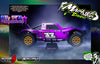 'Str8 Chrome' Themed Graphics Kit Fits 30° North Big Flex Body | Losi® 5IVE-T | King Motor | Rovan | Darkside Studio Arts LLC.