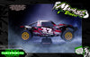 'Series 2X' Themed Graphics Kit Fits 30° North Big Flex Body | Losi® 5IVE-T | King Motor | Rovan | Darkside Studio Arts LLC.