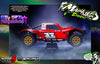 'Str8 Chrome' Themed Graphics Kit Fits 30° North Big Flex Body | Losi® 5IVE-T | King Motor | Rovan | Darkside Studio Arts LLC.