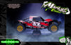 'Series 1X' Themed Graphics Kit Fits Losi® 5IVE-T Series | Losi® 5IVE-T 1.0 | Losi® 5IVE-TE 3.0 | 30° North Big Flex Body | King Motor | Rovan | Darkside Studio Arts LLC.