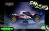 'Series 5X' Themed Graphics Kit Fits Losi® 5IVE-T Series | Losi® 5IVE-T 1.0 | Losi® 5IVE-TE 3.0 | 30° North Big Flex Body | King Motor | Rovan | Darkside Studio Arts LLC.