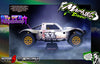 'Str8 Chrome' Themed Graphics Kit Fits 30° North Big Flex Body | Losi® 5IVE-T | King Motor | Rovan | Darkside Studio Arts LLC.