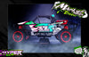 'Hyper' Themed Wrap Fits Kraken RC® | SX5 Sidewinder | TSK | TSK-b | Vekta.5 | Vesla.5 | Darkside Studio Arts LLC.