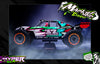 'Hyper' Themed Graphics Skin Kit Fits Losi® | Desert Buggy XL | Desert Buggy XL 2.0 | Desert Buggy XL-E | Desert Buggy XL-E 2.0 | Darkside Studio Arts LLC.
