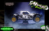 'Series 9X' Themed Graphics Kit Fits Losi® 5IVE-T Series | Losi® 5IVE-T 1.0 | Losi® 5IVE-TE 3.0 | 30° North Big Flex Body | King Motor | Rovan | Darkside Studio Arts LLC.