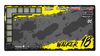 'Splatter' Premium RC Pit / Work Mat – Customizable, Rollable, Rubber non-slip base, Polyester Top, Stitched Edges | Darkside Studio Arts LLC - 7