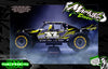 'Series 2X' Skin Wrap Graphics Kit Fits Losi Desert Buggy Dbxl / Dbxl 2.0 / Dbxl-E / Dbxl-E 2.0