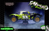 'Series V' Themed Graphics Kit Fits Losi® 5IVE-T Series | Losi® 5IVE-T 1.0 | Losi® 5IVE-TE 3.0 | 30° North Big Flex Body | King Motor | Rovan | Darkside Studio Arts LLC.