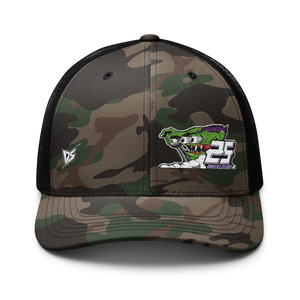 'Need For Speed' Dirt Oval RC Racing Custom Embroidered Snapback Camouflage Trucker Cap V1 - Darkside Studio Arts LLC.