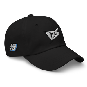 'Instinct' Dirt Oval RC Racing Custom Embroidered  Dad Hat Cap - Darkside Studio Arts LLC.