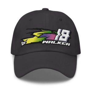 'Hyper' Dirt Oval RC Racing Custom Embroidered Dad Hat Cap - Darkside Studio Arts LLC.