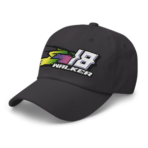 'Hyper' Dirt Oval RC Racing Custom Embroidered Dad Hat Cap - Darkside Studio Arts LLC.