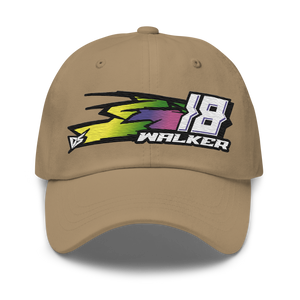 'Hyper' Dirt Oval RC Racing Custom Embroidered Dad Hat Cap - Darkside Studio Arts LLC.