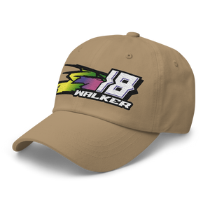 'Hyper' Dirt Oval RC Racing Custom Embroidered Dad Hat Cap - Darkside Studio Arts LLC.