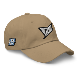 'Instinct' Dirt Oval RC Racing Custom Embroidered  Dad Hat Cap - Darkside Studio Arts LLC.