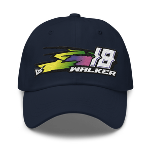 'Hyper' Dirt Oval RC Racing Custom Embroidered Dad Hat Cap - Darkside Studio Arts LLC.