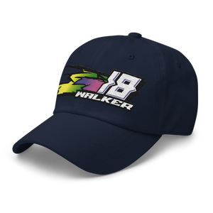 'Hyper' Dirt Oval RC Racing Custom Embroidered Dad Hat Cap - Darkside Studio Arts LLC.