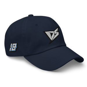 'Instinct' Dirt Oval RC Racing Custom Embroidered  Dad Hat Cap - Darkside Studio Arts LLC.