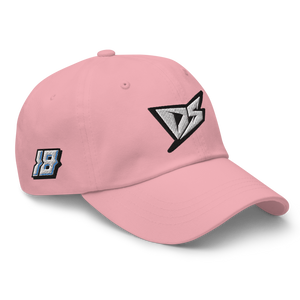 'Instinct' Dirt Oval RC Racing Custom Embroidered  Dad Hat Cap - Darkside Studio Arts LLC.