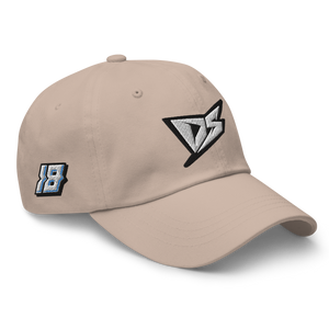 'Instinct' Dirt Oval RC Racing Custom Embroidered  Dad Hat Cap - Darkside Studio Arts LLC.