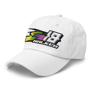 'Hyper' Dirt Oval RC Racing Custom Embroidered Dad Hat Cap - Darkside Studio Arts LLC.