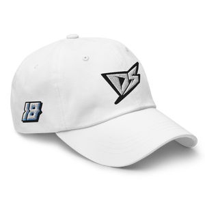 'Instinct' Dirt Oval RC Racing Custom Embroidered  Dad Hat Cap - Darkside Studio Arts LLC.