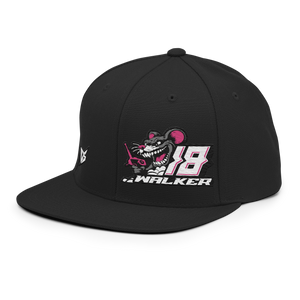 'Ready To Race' Dirt Oval RC Racing Custom Embroidered SnapBack Hat Cap V2 - Darkside Studio Arts LLC.