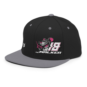 'Ready To Race' Dirt Oval RC Racing Custom Embroidered SnapBack Hat Cap V2 - Darkside Studio Arts LLC.